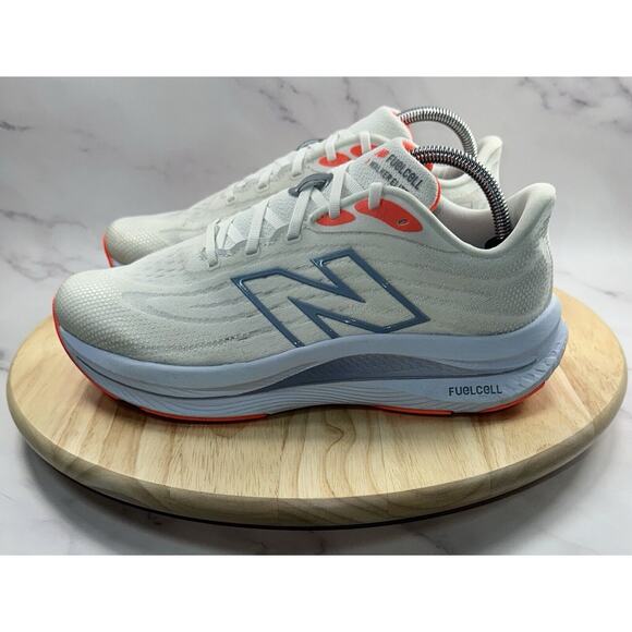 New Balance FuelCell Walker Elite White Running Shoe WWWKELW1 Womens Size 9.5 EE - Picture 3 of 8